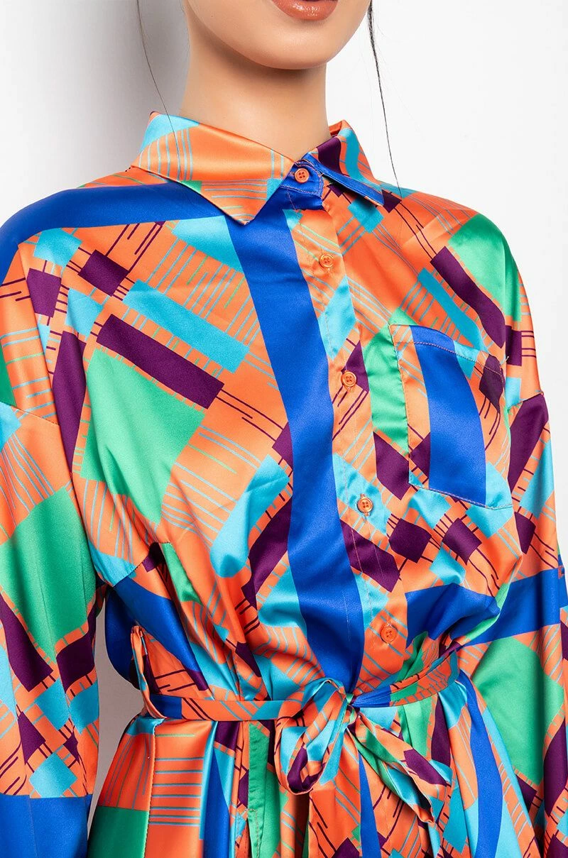 LIVE IT UP BUTTON UP MINI DRESS 8 LIVE IT UP BUTTON UP MINI DRESS - Image 6