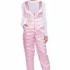 LUSH QUILTED SATIN SLEEVELESS JUMPSUIT -AKIRA Sales Shop lush quilted satin sleeveless jumpsuit pink 1 1