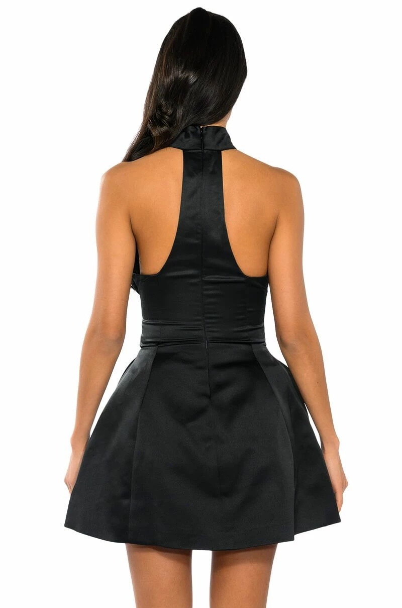 NOT YOUR BABE FLOWER DETAIL FIT AND FLARE MINI DRESS 8 NOT YOUR BABE FLOWER DETAIL FIT AND FLARE MINI DRESS - Image 6