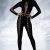 ON ONE SEAMLESS CUT OUT CATSUIT 2 ON ONE SEAMLESS CUT OUT CATSUIT -AKIRA Sales Shop on one seamless cut out catsuit black 1 1