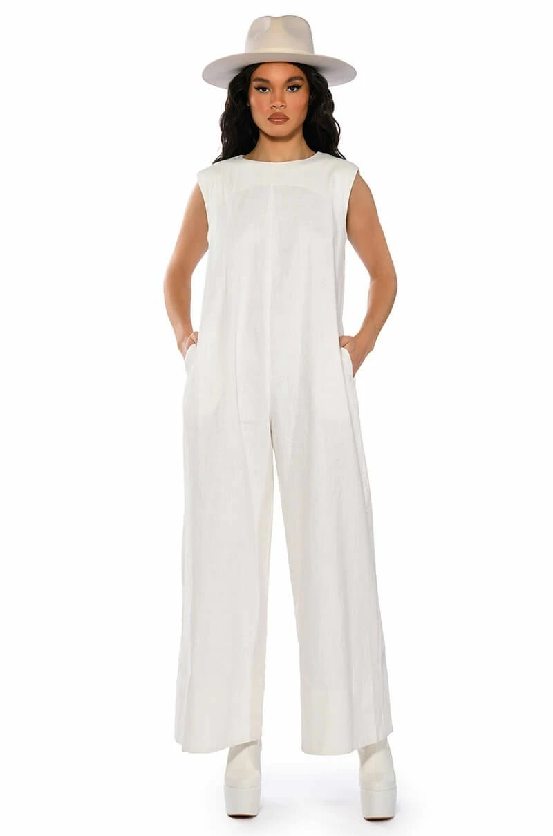 PAINT THE TOWN WIDE LEG JUMPSUIT 4 PAINT THE TOWN WIDE LEG JUMPSUIT - Image 2