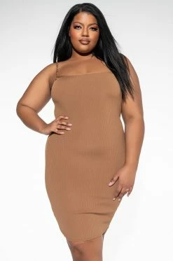 PLUS PERFECT EVERYDAY BANDAGE MINI DRESS