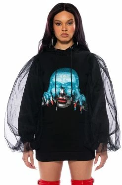 READ MY MIND SWEATSHIRT DRESS