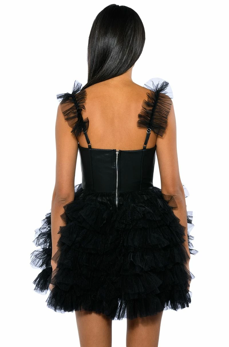 ROYAL FIT AND FLARE SLEEVELESS MINI DRESS 7 ROYAL FIT AND FLARE SLEEVELESS MINI DRESS - Image 5