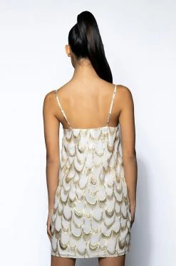 SIMPLY CUTE GOLD DETAIL MINI DRESS 13 SIMPLY CUTE GOLD DETAIL MINI DRESS -AKIRA Sales Shop simply cute gold detail mini dress gold 5 5