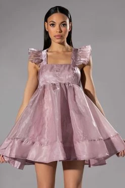 SIMPLY IRRESISTIBLE FLOUNCE MINI DRESS