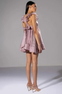 SIMPLY IRRESISTIBLE FLOUNCE MINI DRESS 15 SIMPLY IRRESISTIBLE FLOUNCE MINI DRESS -AKIRA Sales Shop simply irresistible flounce mini dress purple 5 5