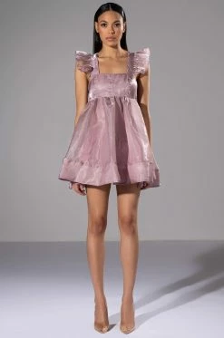SIMPLY IRRESISTIBLE FLOUNCE MINI DRESS 16 SIMPLY IRRESISTIBLE FLOUNCE MINI DRESS -AKIRA Sales Shop simply irresistible flounce mini dress purple 6 6