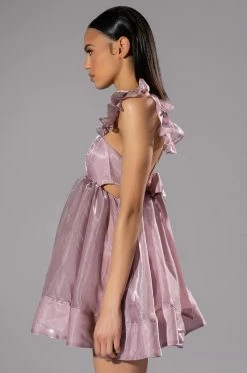 SIMPLY IRRESISTIBLE FLOUNCE MINI DRESS 17 SIMPLY IRRESISTIBLE FLOUNCE MINI DRESS -AKIRA Sales Shop simply irresistible flounce mini dress purple 7 7