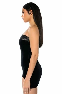 SOMETHING ABOUT YOU LACE DETAIL MINI DRESS 12 SOMETHING ABOUT YOU LACE DETAIL MINI DRESS -AKIRA Sales Shop something about you lace detail mini dress black 5 5