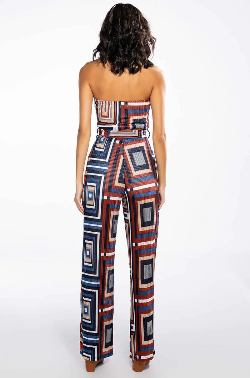 SOUL TIES STRAPLESS WIDE LEG JUMPSUIT - Image 3