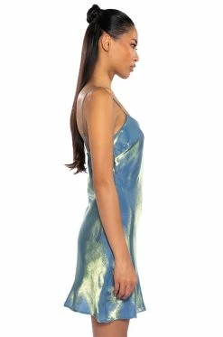SWEET LIKE SUGAR SLIP MINI DRESS -AKIRA Sales Shop sweet like sugar slip mini dress light blue 5 5