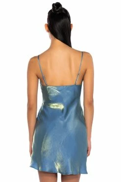 SWEET LIKE SUGAR SLIP MINI DRESS -AKIRA Sales Shop sweet like sugar slip mini dress light blue 6 6