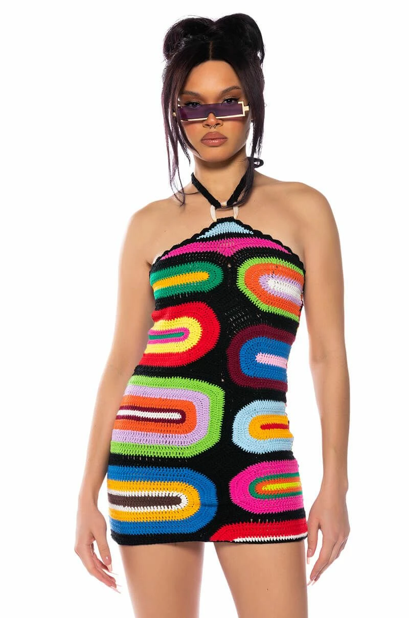 SWEETER THAN HONEY KNIT HALTER NECK MINI DRESS 3 SWEETER THAN HONEY KNIT HALTER NECK MINI DRESS