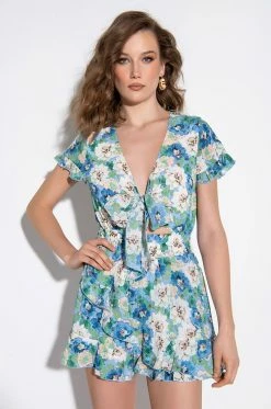 THAT GIRL FLORAL ROMPER