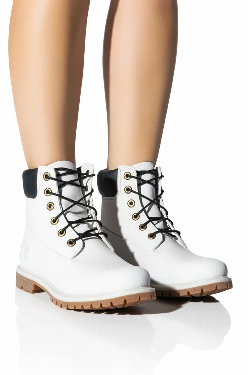 TIMBERLAND 6" PREMIUM BOOT IN GREY