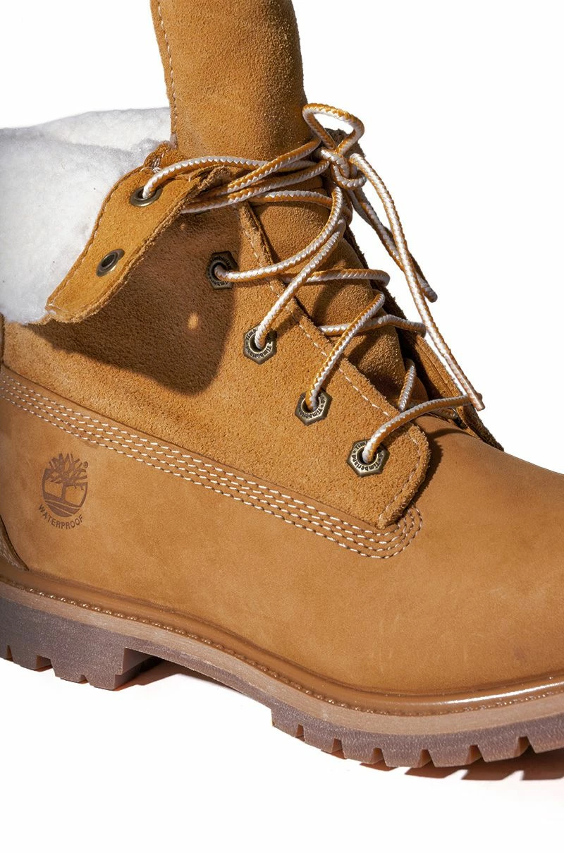 TIMBERLAND AUTHENTICS TEDDY FLEECE FOLD-DOWN BOOT IN WHEAT 11 TIMBERLAND AUTHENTICS TEDDY FLEECE FOLD-DOWN BOOT IN WHEAT - Image 9
