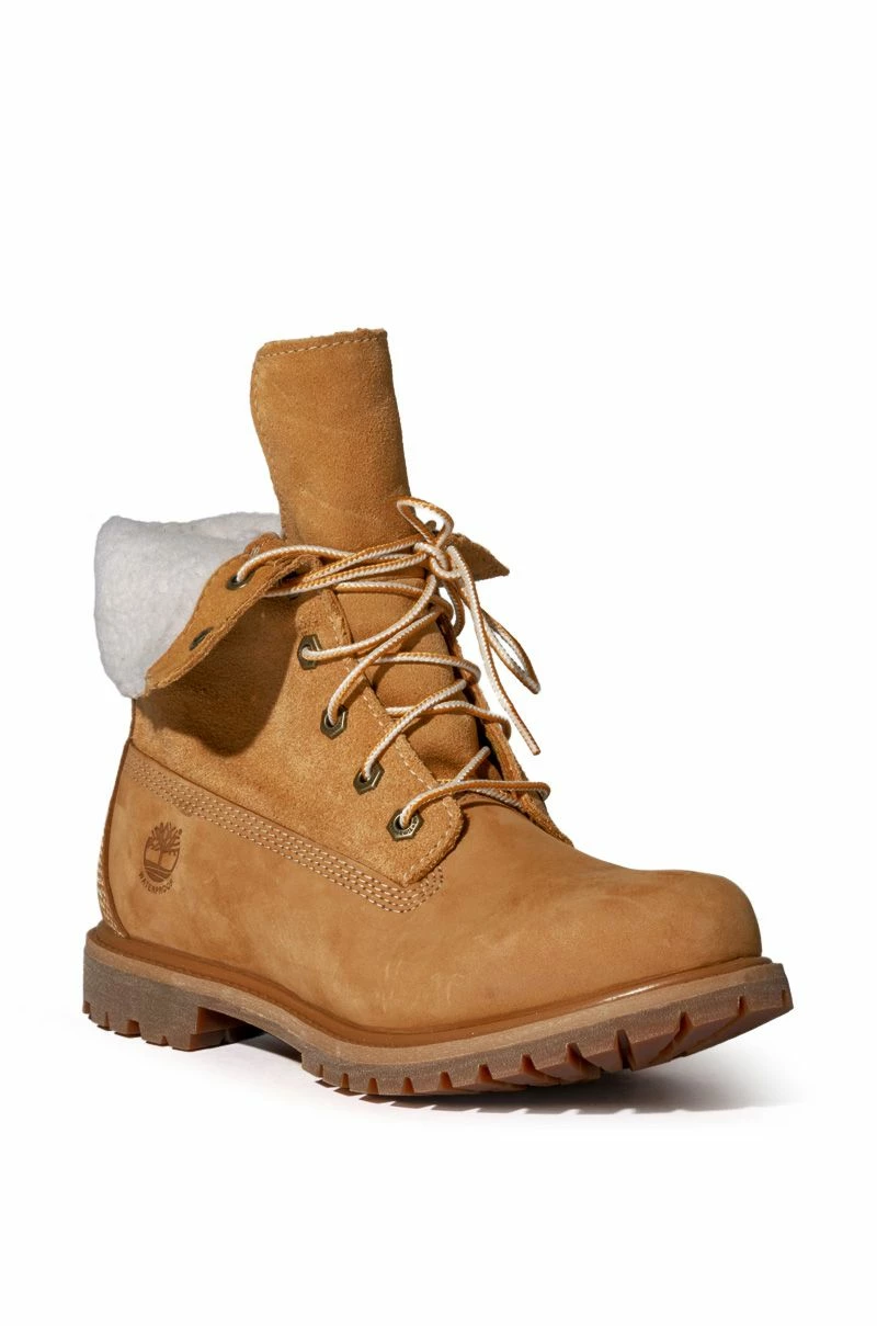 TIMBERLAND AUTHENTICS TEDDY FLEECE FOLD-DOWN BOOT IN WHEAT 9 TIMBERLAND AUTHENTICS TEDDY FLEECE FOLD-DOWN BOOT IN WHEAT - Image 7