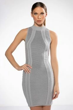 TIMELESS RIBBED MINI DRESS