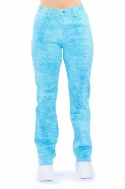 UP IN THE CLOUDS HIGH RISE RELAXED FIT JEANS -AKIRA Sales Shop up in the clouds high rise relaxed fit jeans blue 5 5