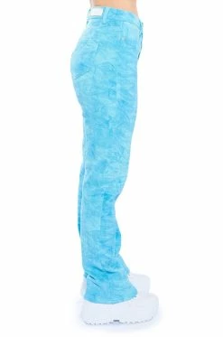 UP IN THE CLOUDS HIGH RISE RELAXED FIT JEANS -AKIRA Sales Shop up in the clouds high rise relaxed fit jeans blue 6 6