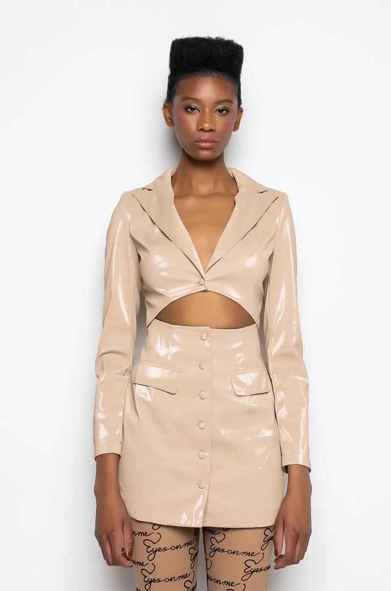 WAIT ON IT MINI DRESS WITH CUT OUT 6 WAIT ON IT MINI DRESS WITH CUT OUT - Image 4