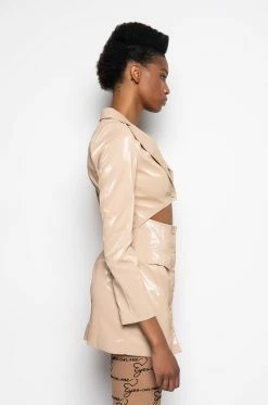 WAIT ON IT MINI DRESS WITH CUT OUT 14 WAIT ON IT MINI DRESS WITH CUT OUT -AKIRA Sales Shop wait on it mini dress with cut out light brown 5 5