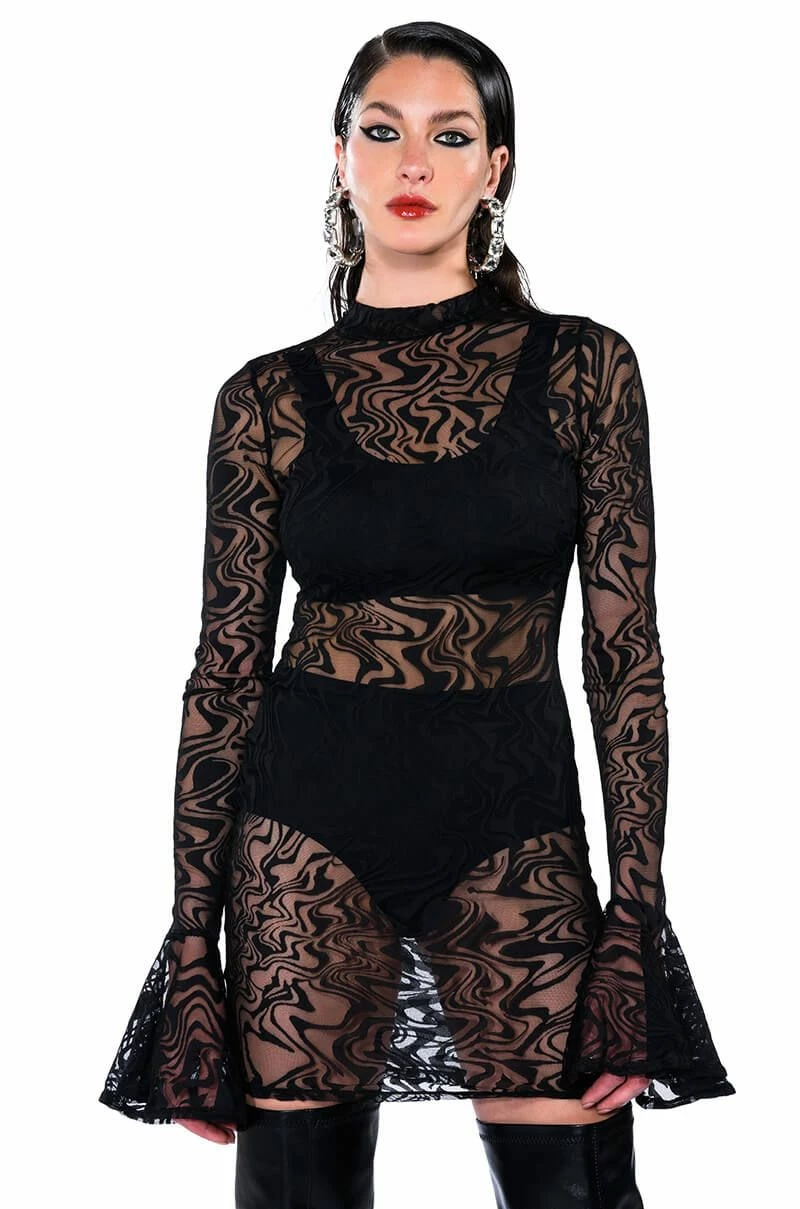 WAITING ON YOU SHEER MINI DRESS 5 WAITING ON YOU SHEER MINI DRESS - Image 3