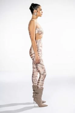 WILD RIDE RHINESTONE EMBELLISHED CUTOUT JUMPSUIT 13 WILD RIDE RHINESTONE EMBELLISHED CUTOUT JUMPSUIT -AKIRA Sales Shop wild ride rhinestone embellished cutout jumpsuit nude 5 5