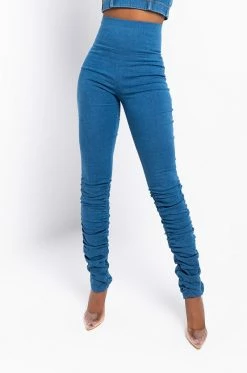 X.O HIGH RISE STACKED DENIM