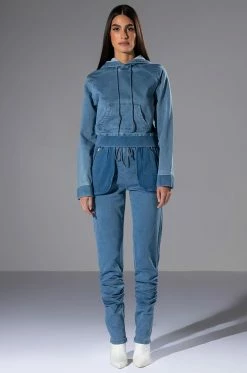 YOU OUGHTA KNOW DENIM JOGGER -AKIRA Sales Shop you oughta know denim jogger medium blue denim 3 3 c1