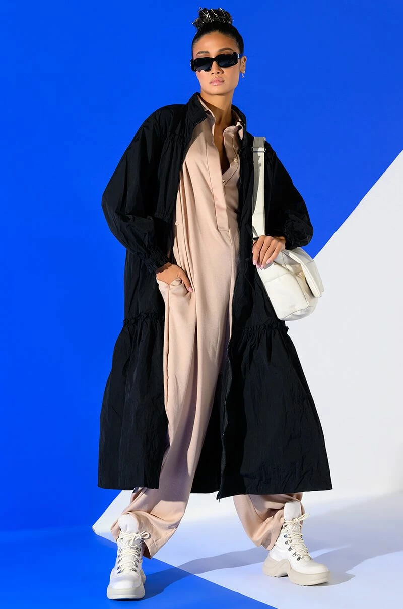 YOURS TRULY OVERSIZED SHORT SLEEVE JUMPSUIT - Image 3