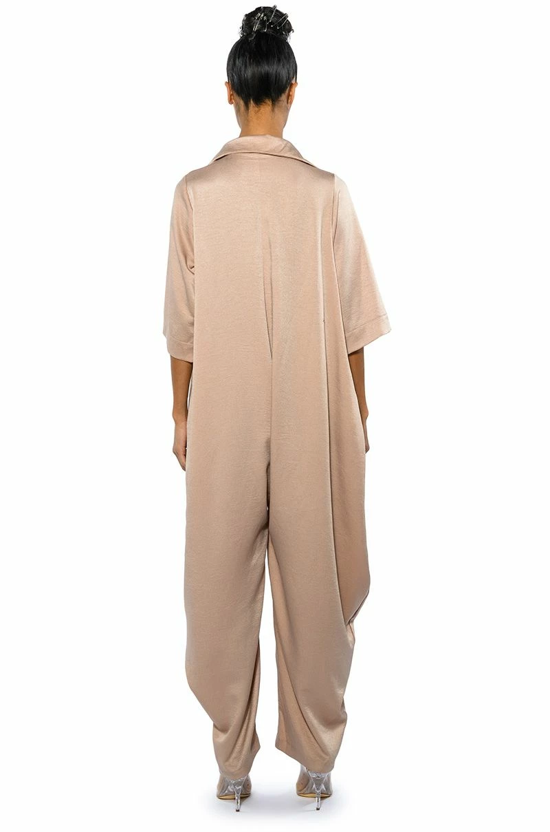 YOURS TRULY OVERSIZED SHORT SLEEVE JUMPSUIT - Image 8