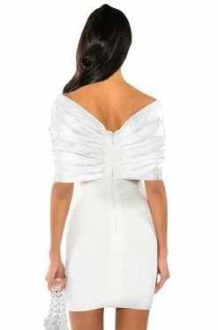 ZURI STATEMENT BOW BANDAGE MINI DRESS 14 ZURI STATEMENT BOW BANDAGE MINI DRESS -AKIRA Sales Shop zuri statement bow bandage mini dress white 6 6 c1